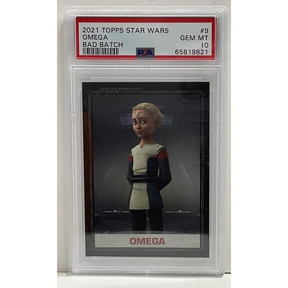 Star Wars 2021 Topps Omega Bad Batch #9 PSA 10 CERT#65819821